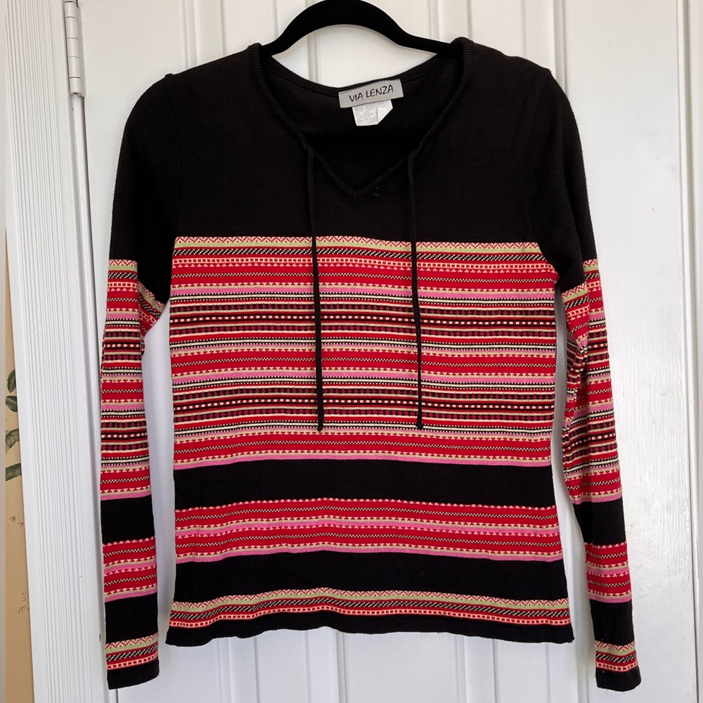 90s/Y2k light sweater top